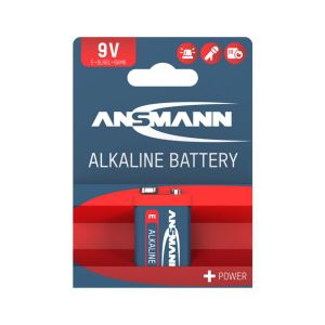 ANSMANN Baterija 9VPP3 1/1 Alkaline Red