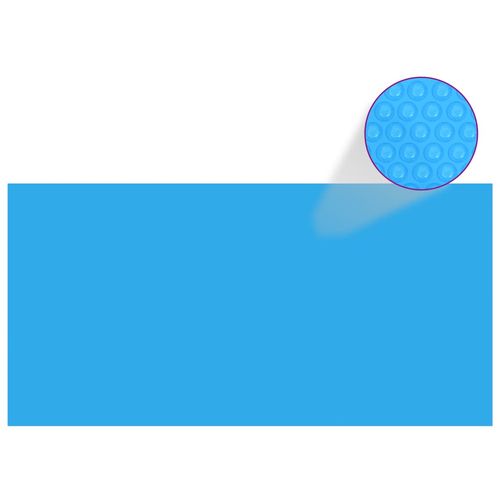 Pokrivač za bazen plavi 600 x 300 cm PE slika 25