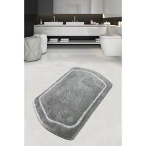 Genom - Grey (70 x 120) Grey Acrylic Bathmat