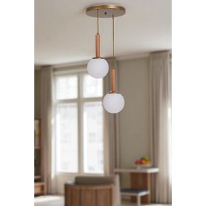 Opviq Luster 956, Bijela, Hrast, Zlatna