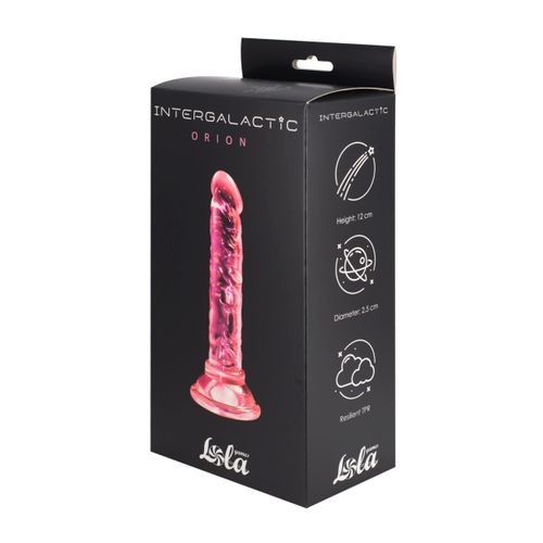 Dildo Lola games Transparent Intergalactic Orion Pink slika 1