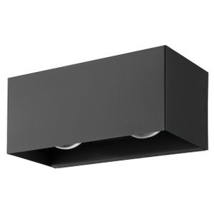 LESMO Zidna Rasvjeta - OD-LED-WL/4 Crna/Prozirna