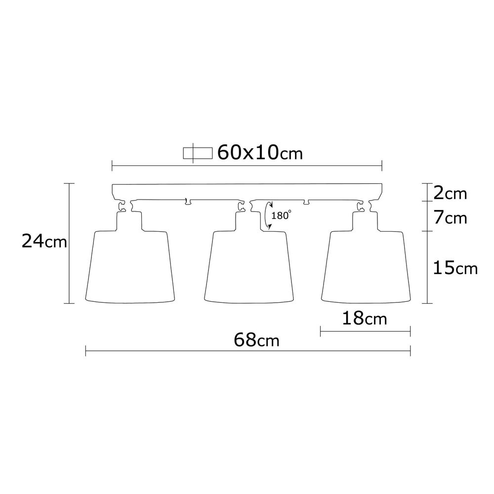 Luster N-267 Black Chandelier slika 3