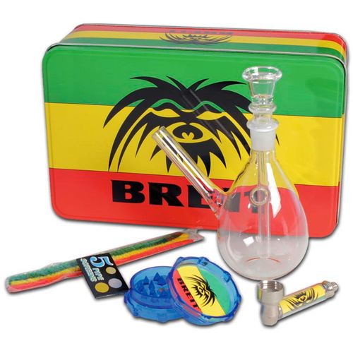 Breit Mini Bong Set sa Grinderom + Lulom slika 1