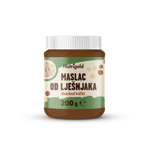 Maslac od lješnjaka - 200g Nutrigold