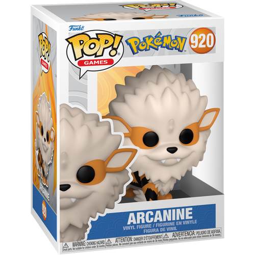 Funko Pop Games: Pokemon - Arcanine (EMEA) slika 1