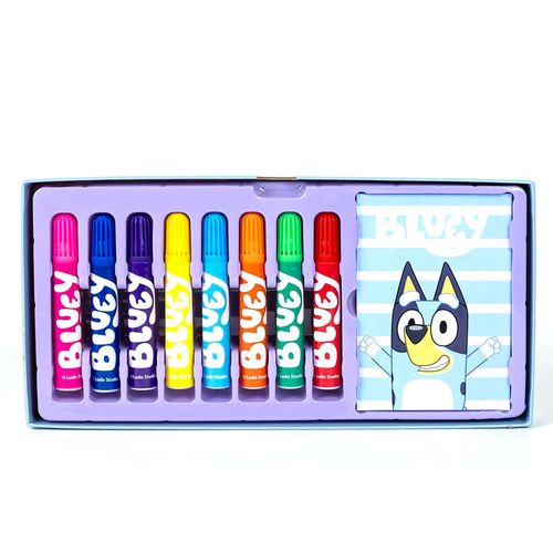 Bluey colouring stationery case slika 3