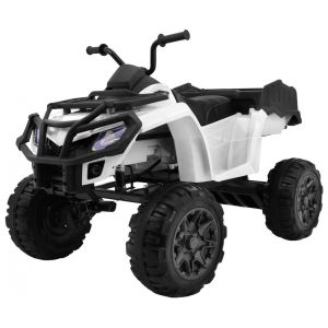 Quad na akumulator All-terrain 4 x 4 – bijeli