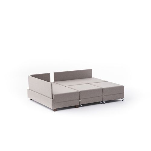 Atelier Del Sofa Fly Left - Cream Cream Corner Sofa-Bed slika 7