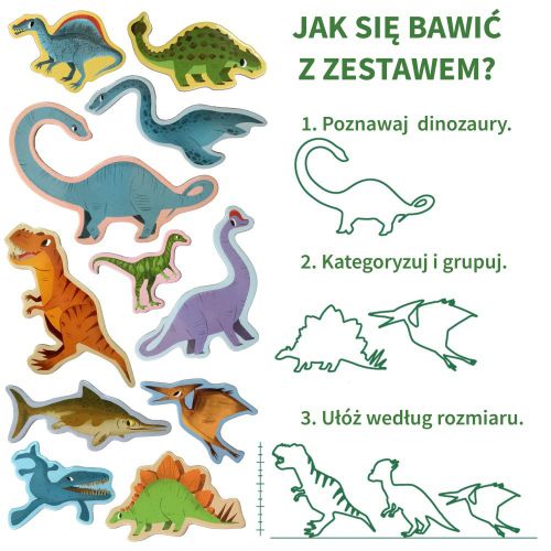 Set magneta veliki dinosauri 15 kom. slika 5