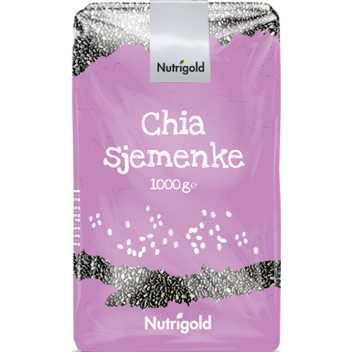 Nutrigold Chia sjemenke 1000g xxl slika 1