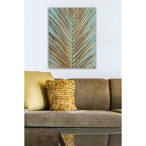 Wallity 1544061581-5070 Multicolor Decorative Canvas Painting