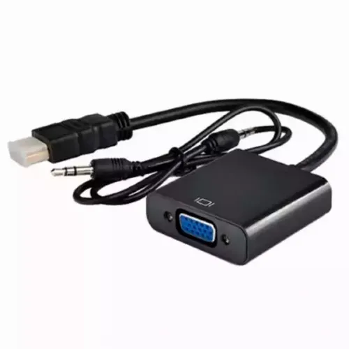 Adapter HDMI M - VGA F + 3.5mm M/F Linkom slika 1