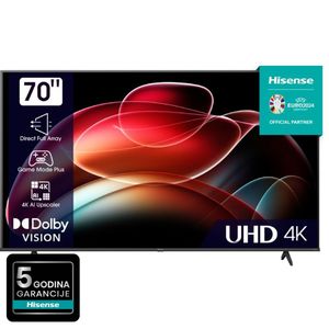 HISENSE 70 inča 70A6K Mini-LED 4K UHD Smart TV