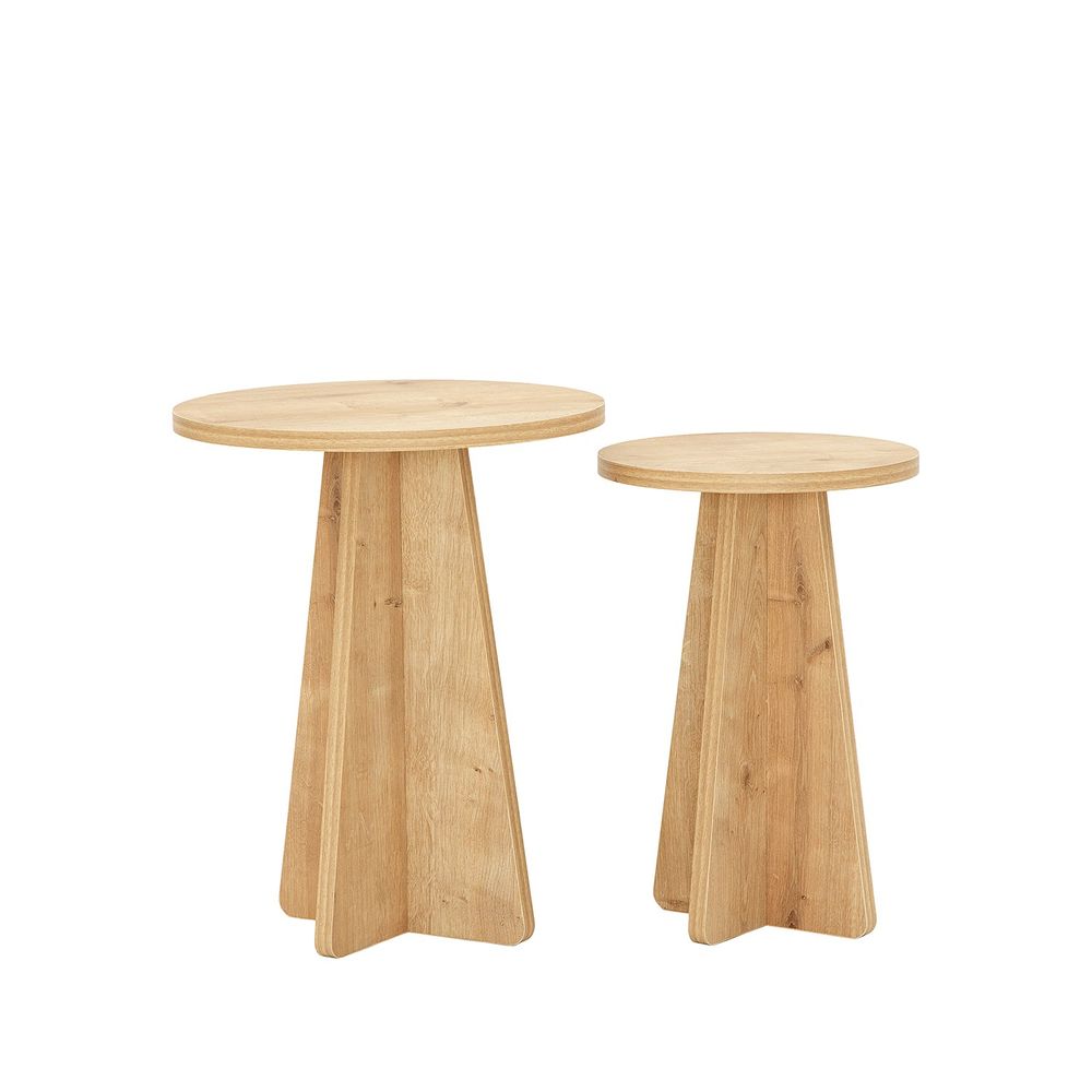Set Stolića za Gniježđenje Mushroom - Sapphire Oak (2 Komada) slika 6