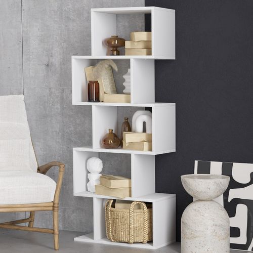 Meric - White White Bookshelf slika 3