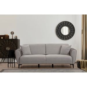 Aren - Grey Grey 3-Seat Sofa-Bed