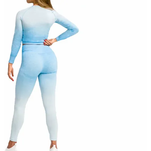 Gymhero leggins ombre leg-babyblue slika 10