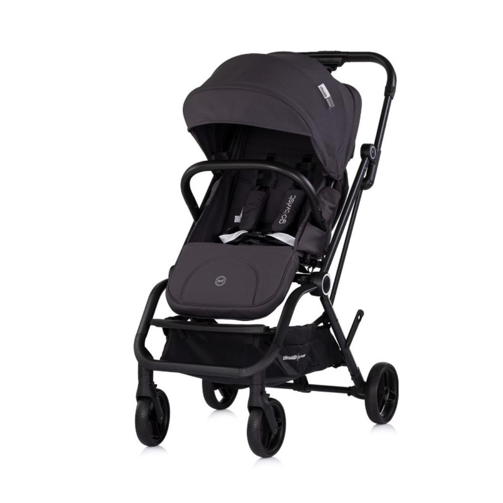 Chipolino Kolica sa rotirajućim sjedištem 360° Go Twist Lkgt02601ch, Charcoal slika 1