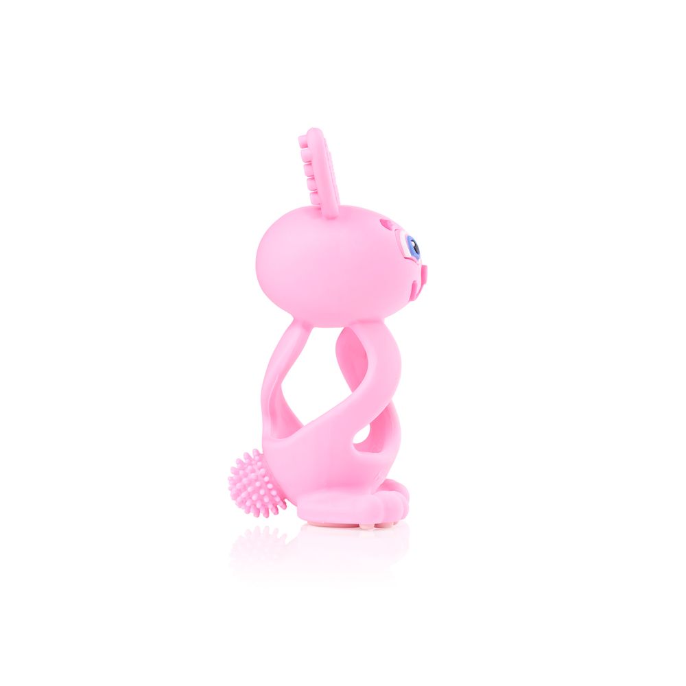 Brush-Baby Glodalica Bobbie Bunny 3D - Roza slika 3