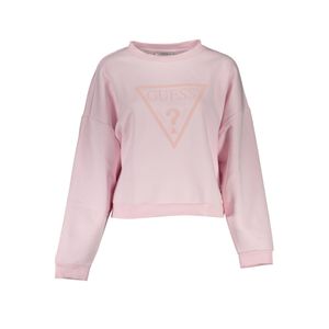 GUESS JEANS SWEATSHIRT WITHOUT ZIP WOMAN PINK