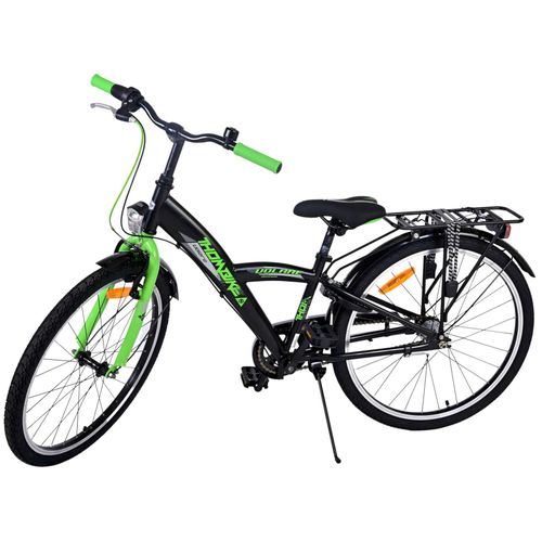 Dječji bicikl Volare Thombike 24" crno-zeleni 3 brzine slika 10