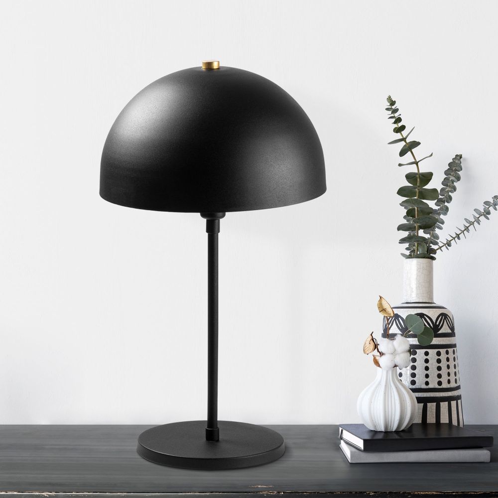Varzan - 10856 Crna Antikna Stolna Lampa slika 1