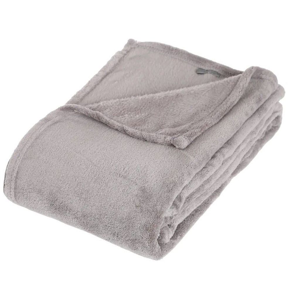 ATMOSPHERA deka mikrofiber - siva - 125x150 cm slika 1