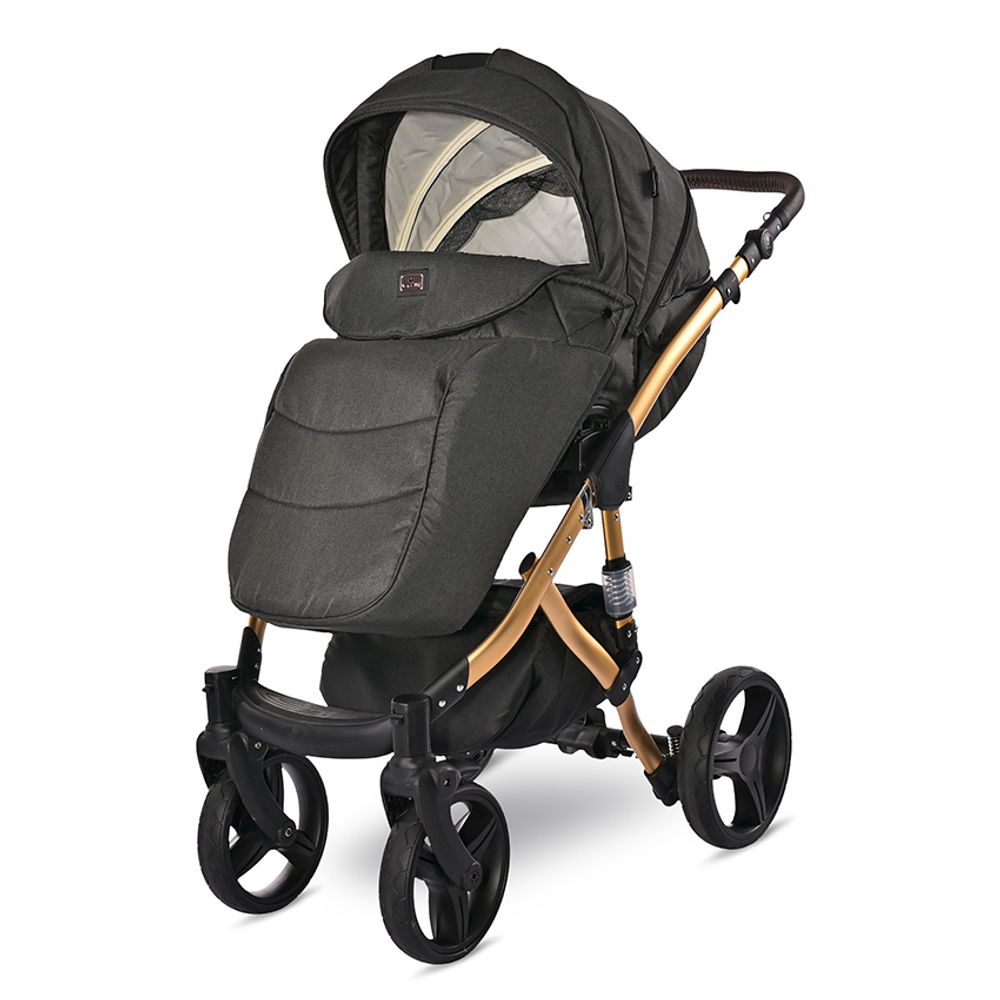 Lorelli Kolica za bebe Rimini Premium, Black Jasper slika 8