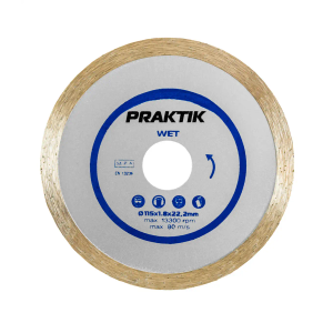 Praktik - Dijamantna rezna ploča puna 115x1,7x22 mm P091