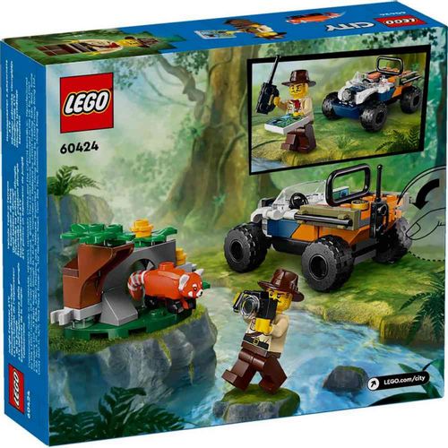 Lego City Jungle Explorer Atv Red Pand slika 2