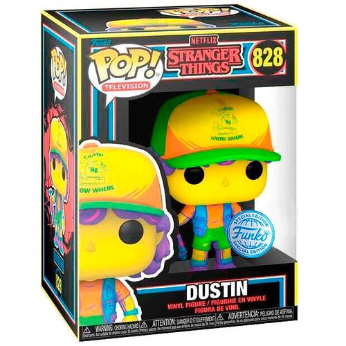 POP figura Stranger Things Dustin u Beef Black Light Exclusive izdanju slika 5