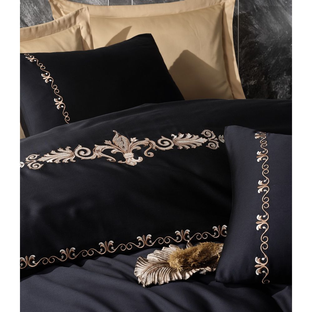 Gloria - Gold Black
Gold Satin Double Quilt Cover Set slika 2