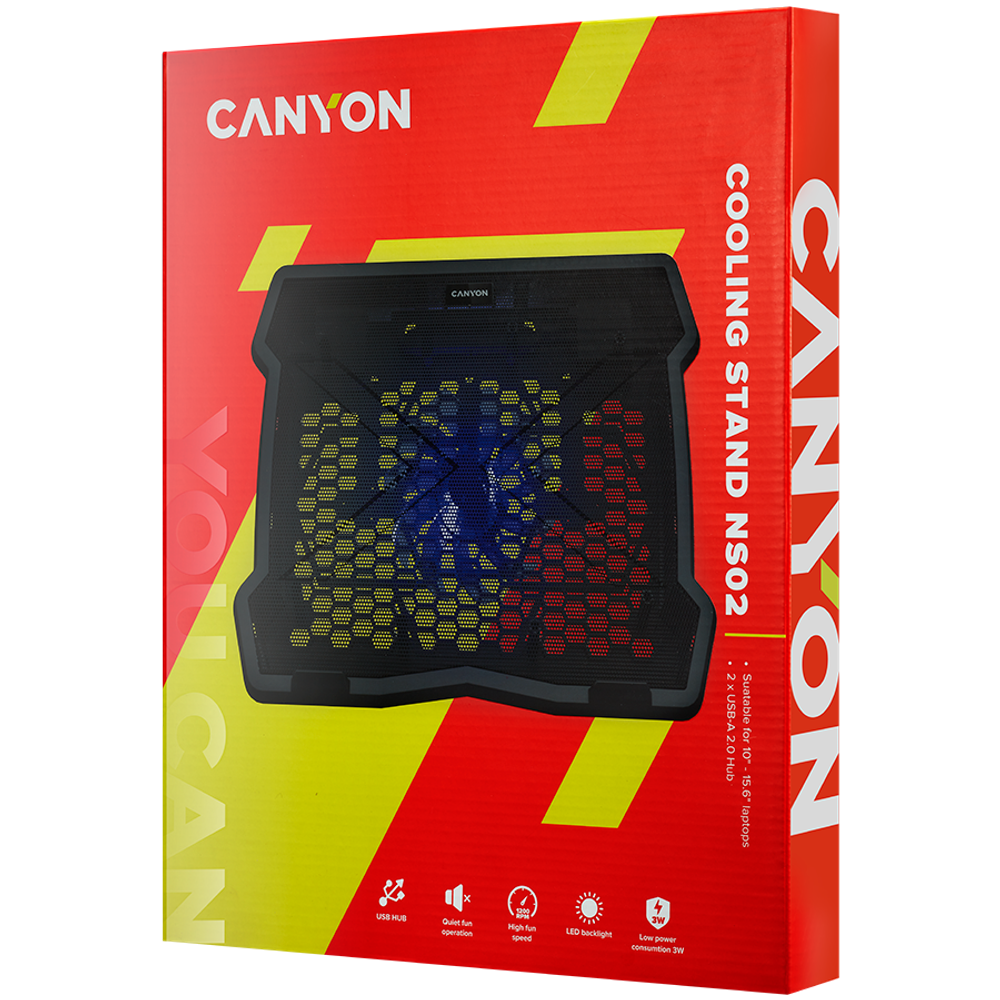 CANYON NS02: Stalak za hlađenje laptopa slika 4