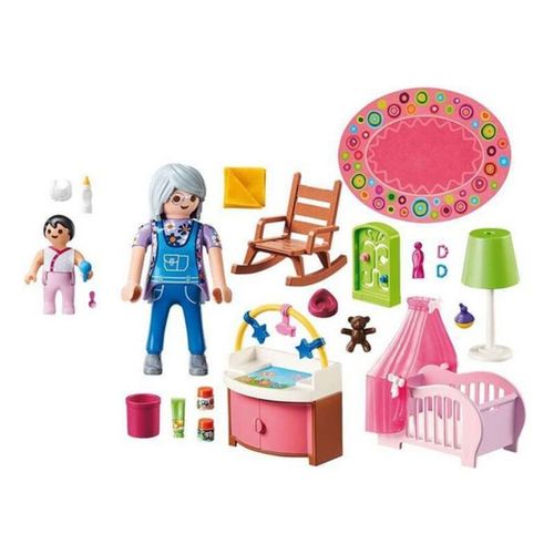 Playset Dollhouse Baby's Room Playmobil 70210 - Nursery (43 pcs) slika 2