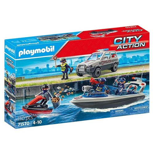 Playmobil City action Policijska potera slika 1