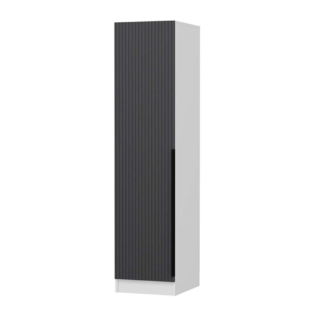 Minar Kale - 8720 Antracit Bijela Garderoba slika 3