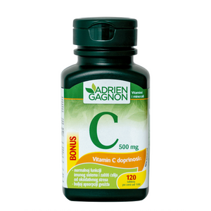 ADRIEN GAGNON VITAMIN C 500mg tbl a120