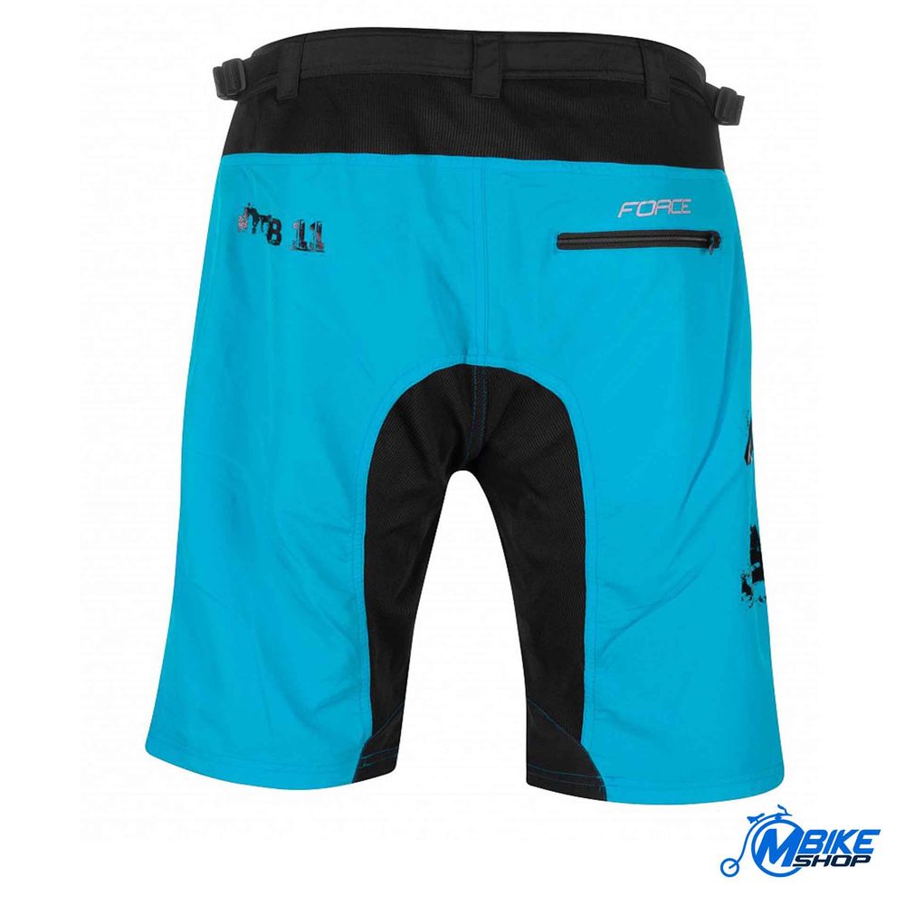 Force Šorc za biciklizam MTB-11 Blue slika 2