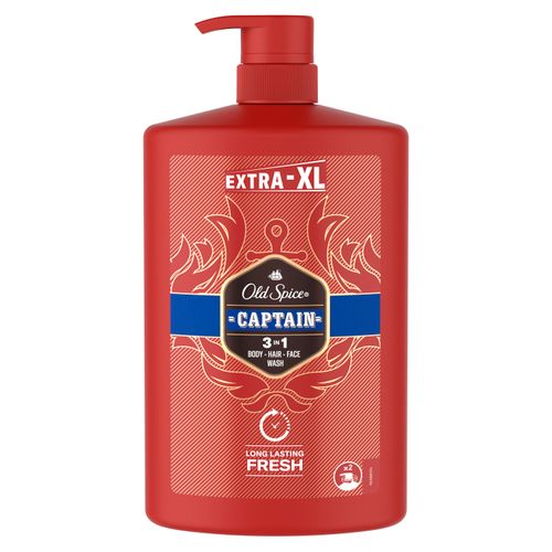 Old spice gel za tuširanje i šampon captain XL 1000ml slika 1