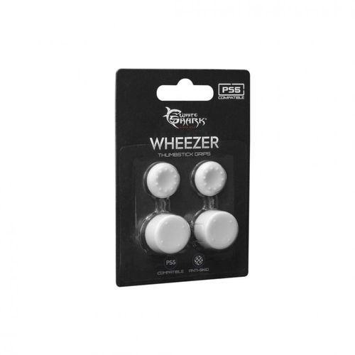 White Shark PS5 SILICONE THUMBSTICK PS5-817 WHEEZER White slika 1