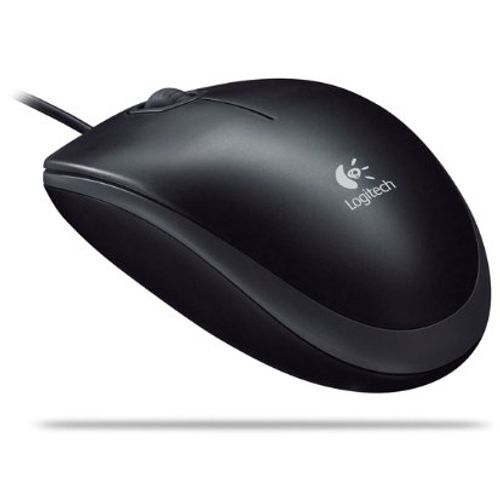 Logitech B110, Silent Optical USB Mouse, Black OEM slika 1