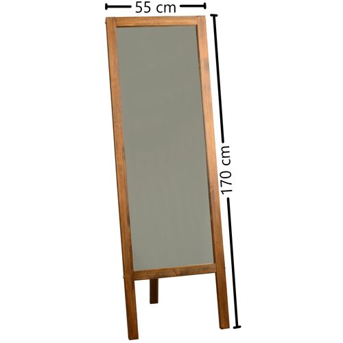 A43 Walnut Cheval Mirror slika 7