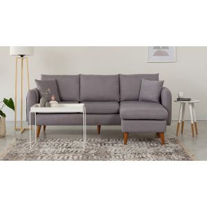 Atelier Del Sofa Sofia KÃ¶ÅŸe Right-Grey Sivi Ugaoni KauÄ