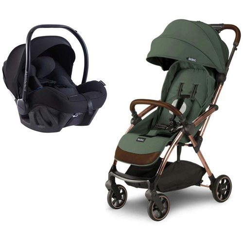 Leclercbaby Influencer sportska kolica, Army Green + Autosjedalica B slika 1