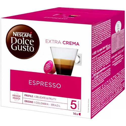 Nescafe Dolce Gusto kapsule Espresso 88g, 16 kapsula slika 1