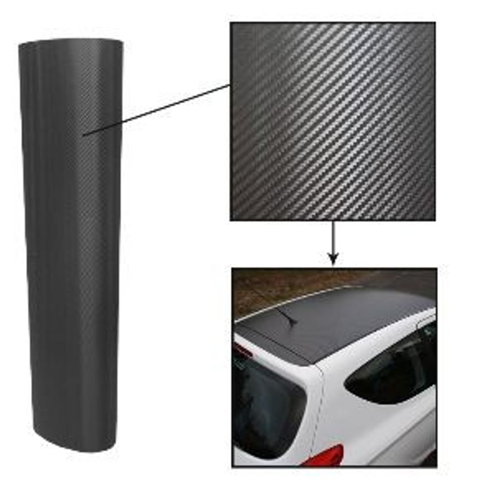 Folija Vanjska Carbon Crna 1.52X1M slika 1