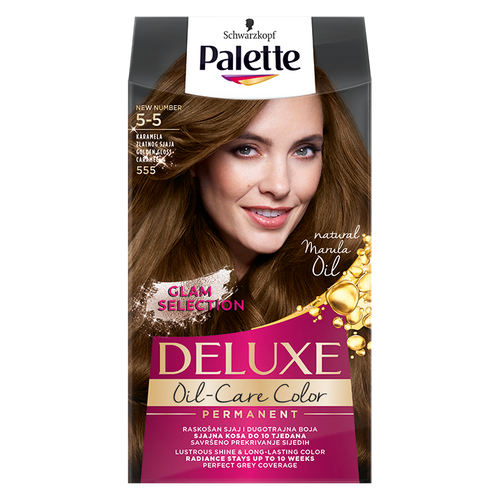 PALETTE DELUXE boja za kosu 5-5 (555) Karamela zlatnog sjaja slika 1