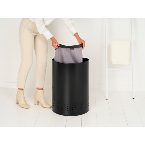 Košara za rublje Brabantia Selector 55L, crna slika 2