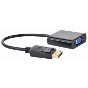 A-DPM-VGAF-03 ** Gembird DisplayPort to VGA adapter cable, BLACK (379)